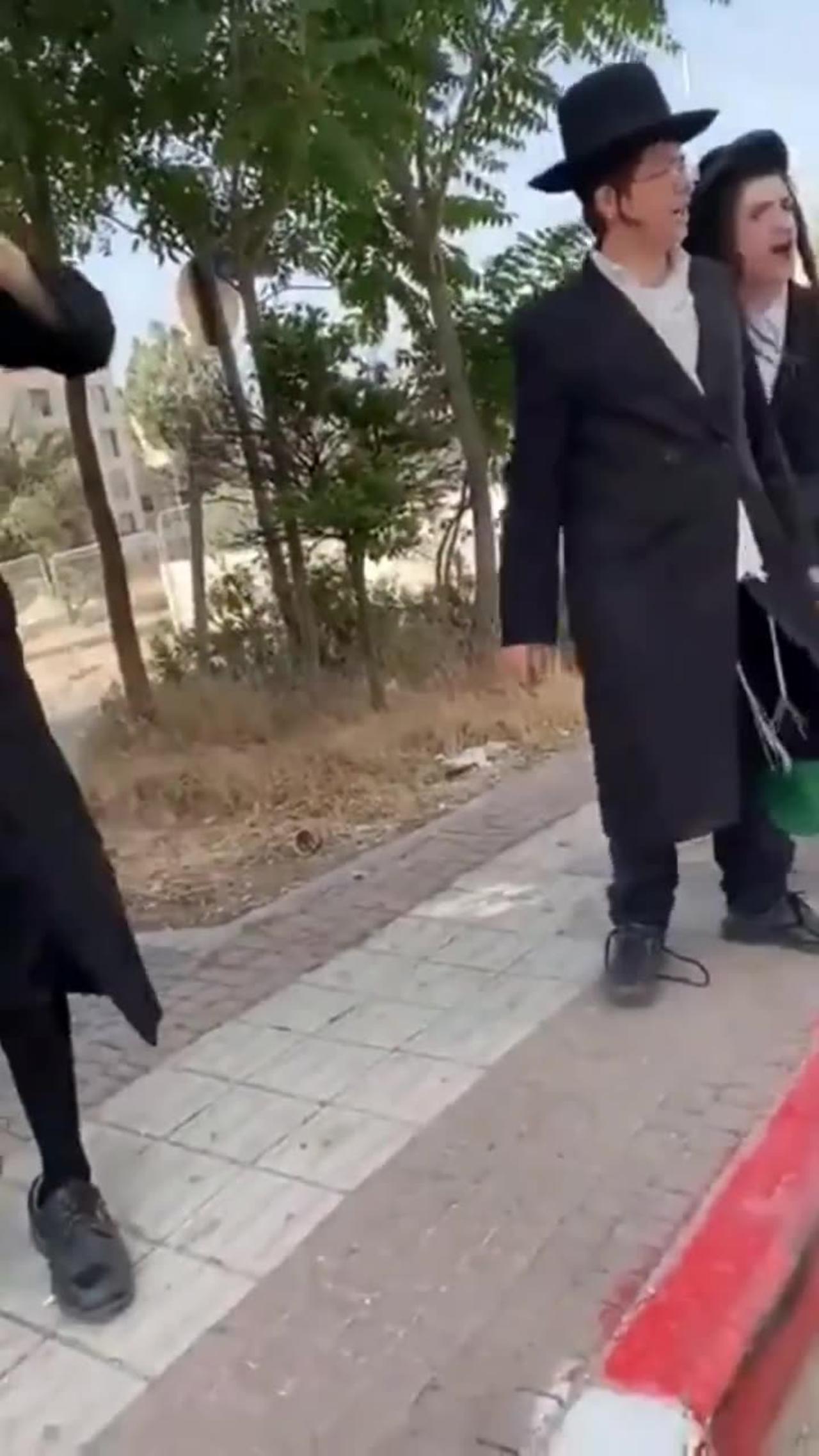 Anti-Zionist Jews marched in Sheikh Jarrah with Palestinian flags. We are Jews, not Zionists.