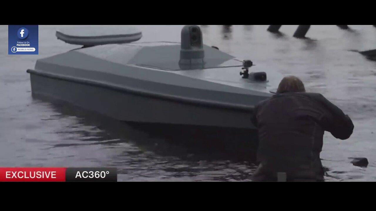 Ukraine's latest water drone is 'faster than anything else in the Black Water.'