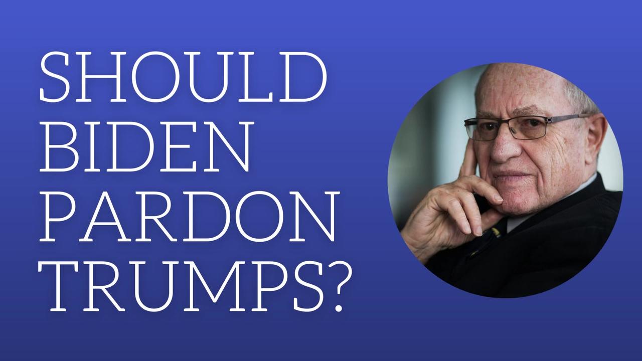 Should Biden pardon Trump?
