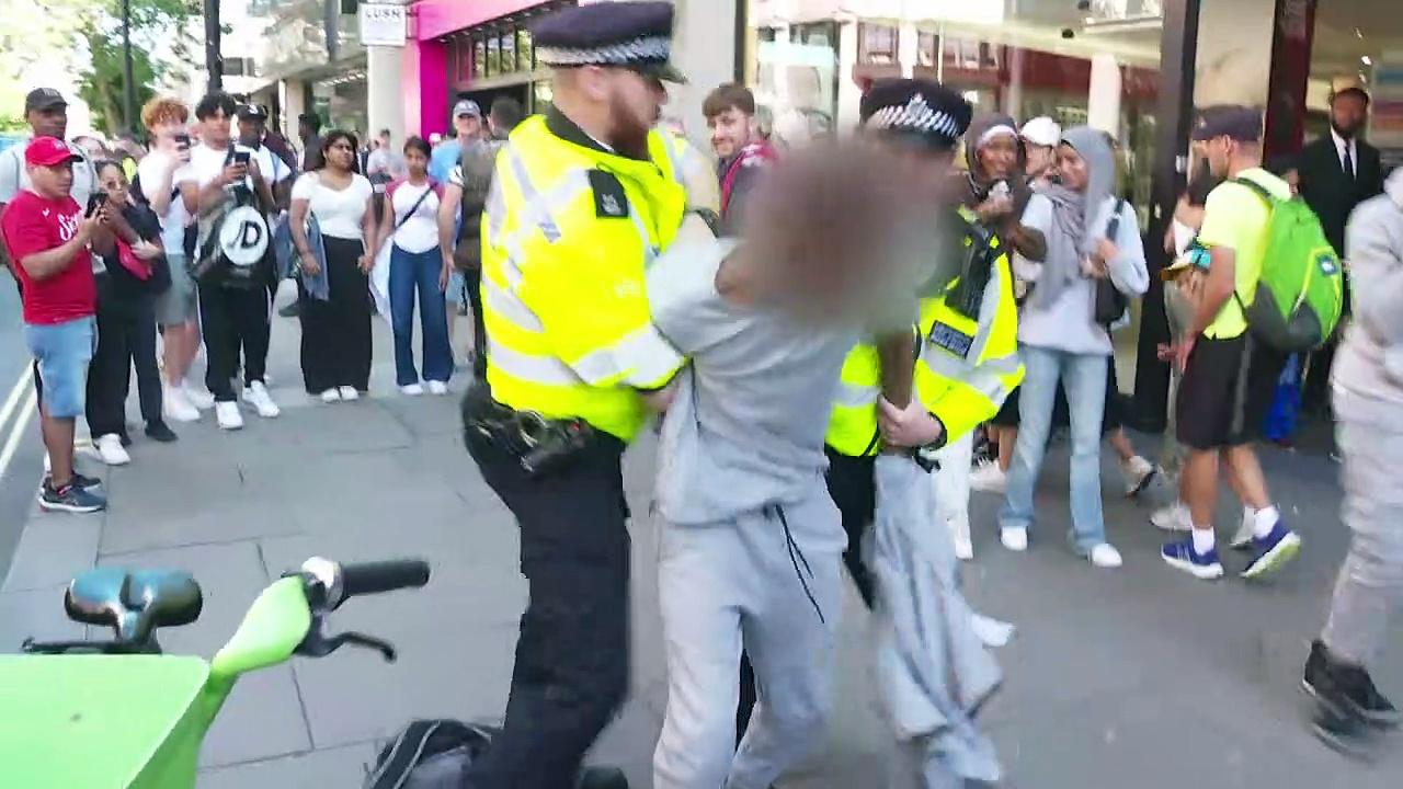 Police arrest 9 people after TikTok rampage on Oxford Street