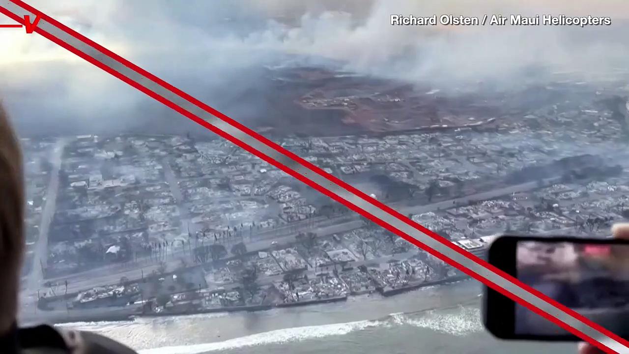 Hawaii Wildfires Kill 36 as ‘Apocalypse’ Hits Resort City