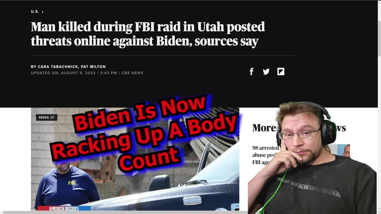 Biden Is Starting To Rack Up A Body Count.