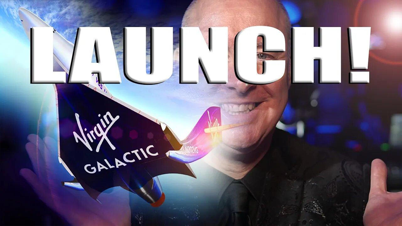 SPCE Virgin Galactic Aug 10 - LIVE FLIGHT FULL COVERAGE - Martyn Lucas Investor