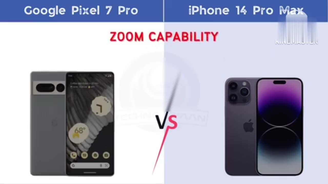 iPhone 14 max pro VS pixel 7 pro