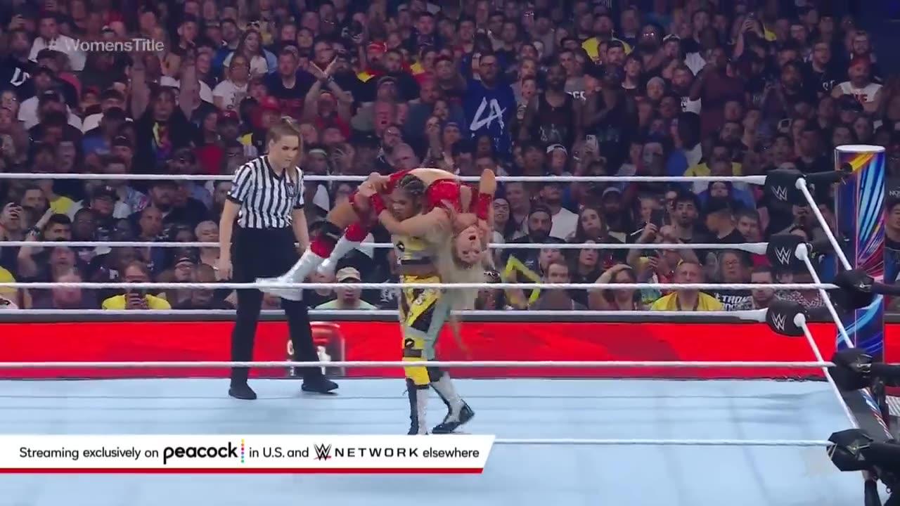 Asuka vs Flair vs Belair - WWE Women’s Championship Triple Threat Match- SummerSlam 2023 Highlights