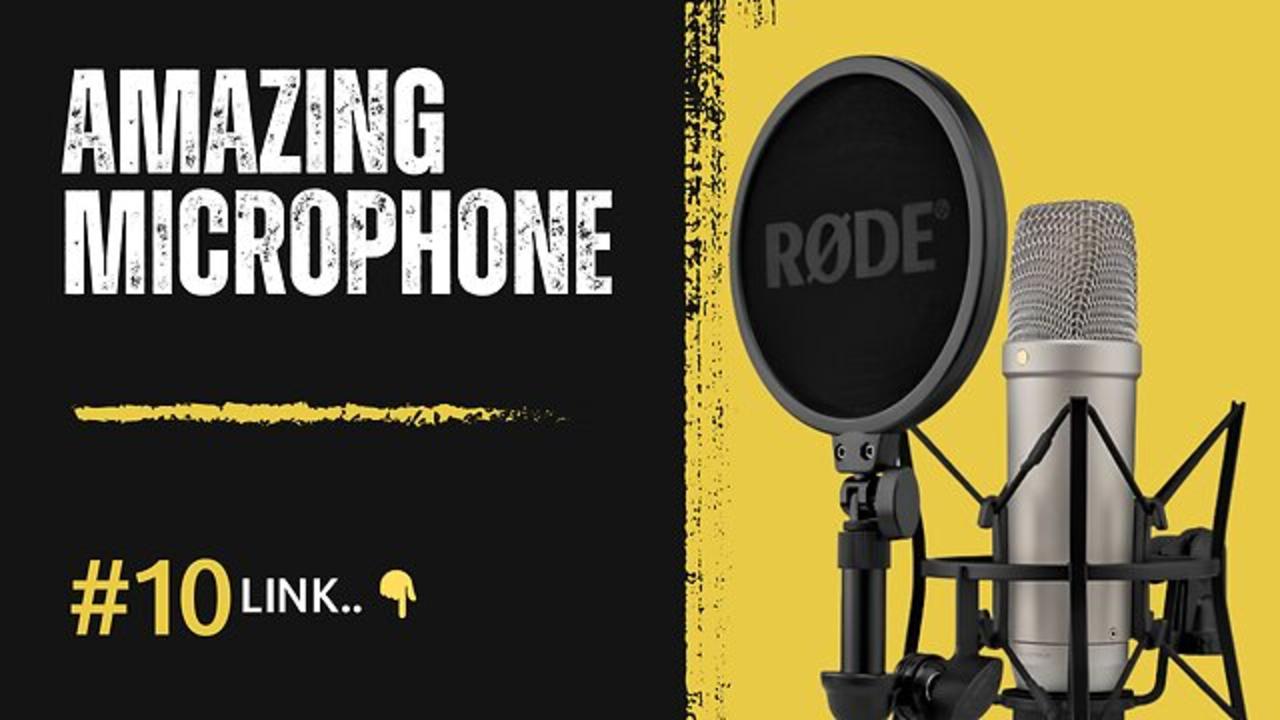 RØDE NT1 5th Generation Large-diaphragm Studio Condenser Microphone