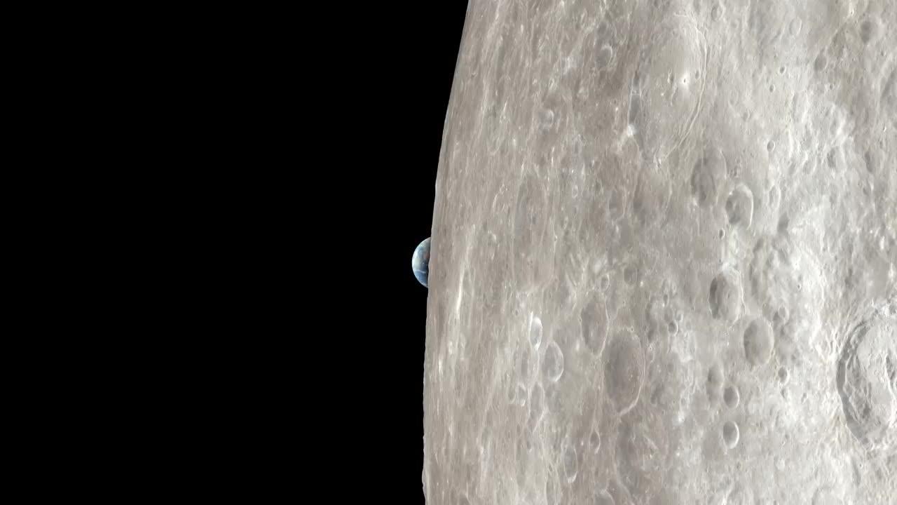 Apollo 12 views of the Moon