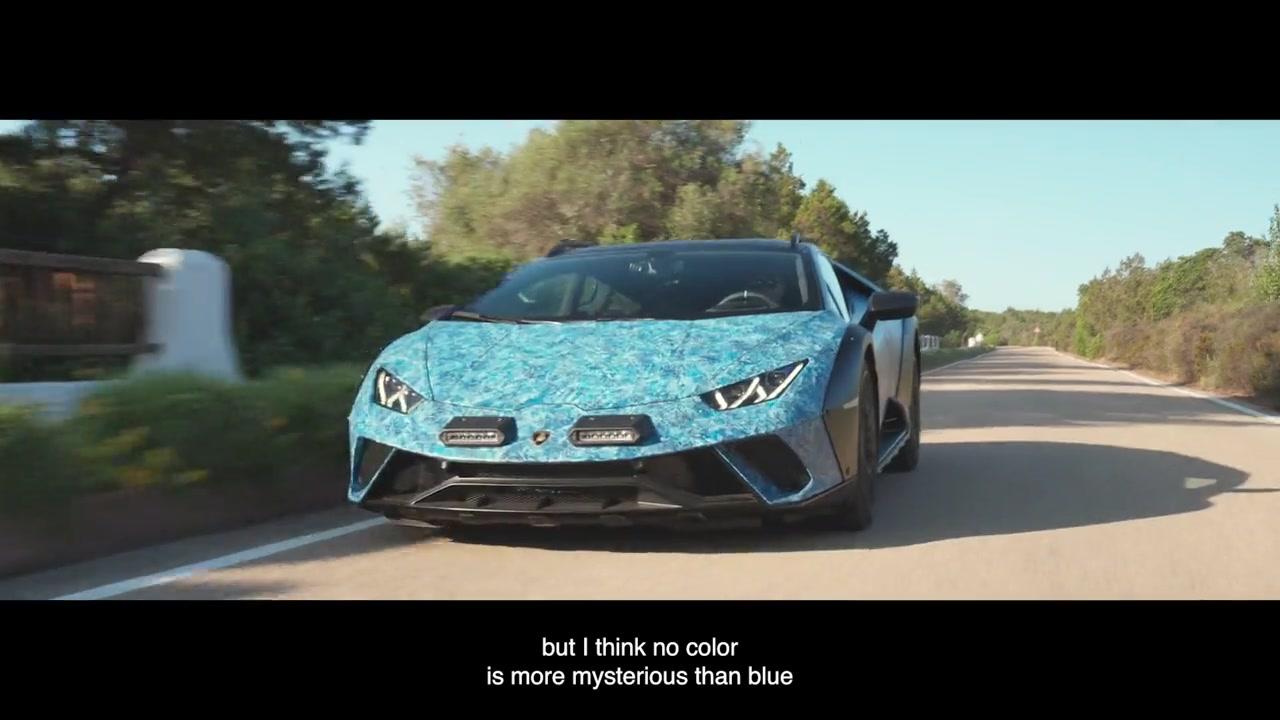 Lamborghini unlocks the mystery of the colour blue with ‘Opera Unica’ Huracán Sterrato