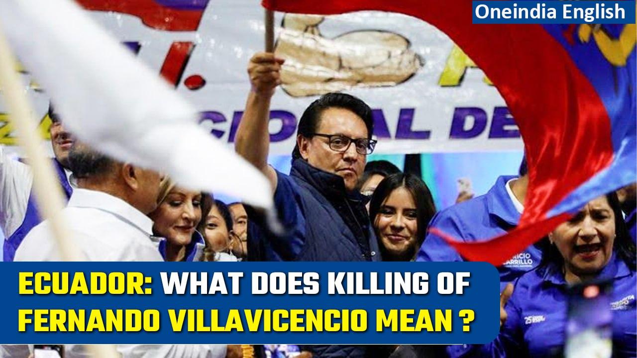 Fernando Villavicencio Killing:6 Colombians arrested;Presidential elections to go ahead on 20 August
