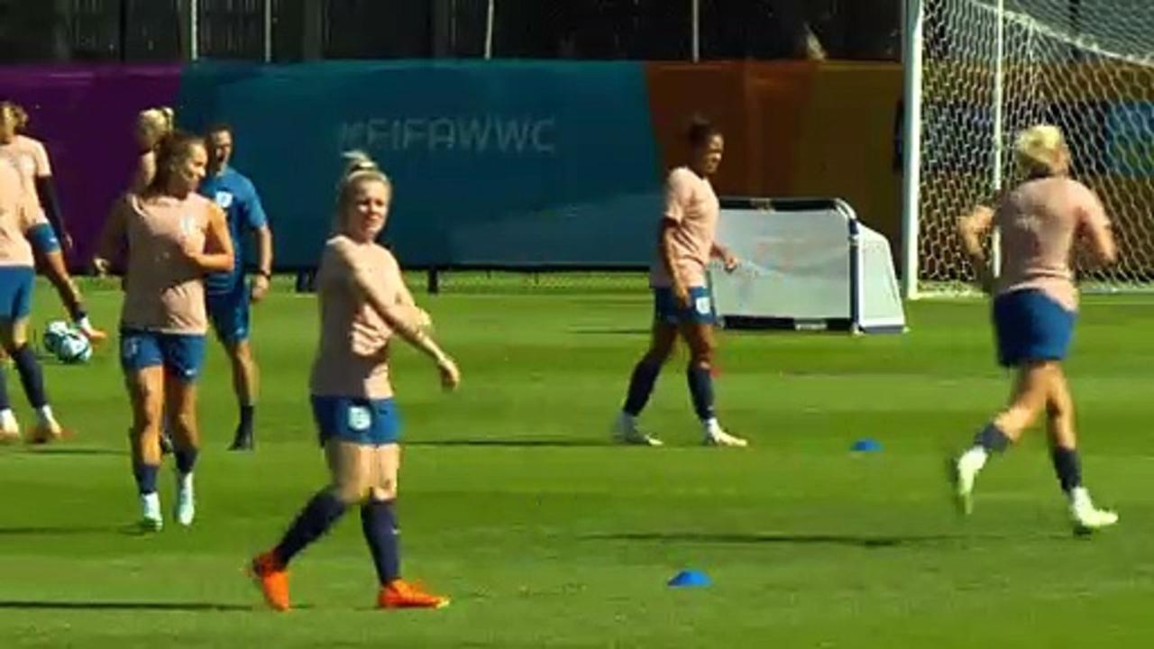 England's Lauren James spotted training following ban