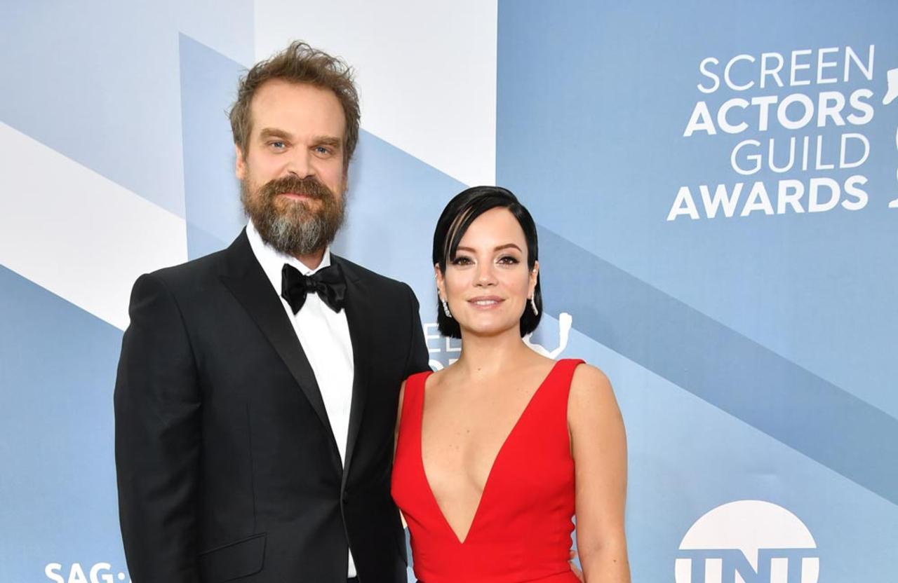 David Harbour rules out working with Lily Allen