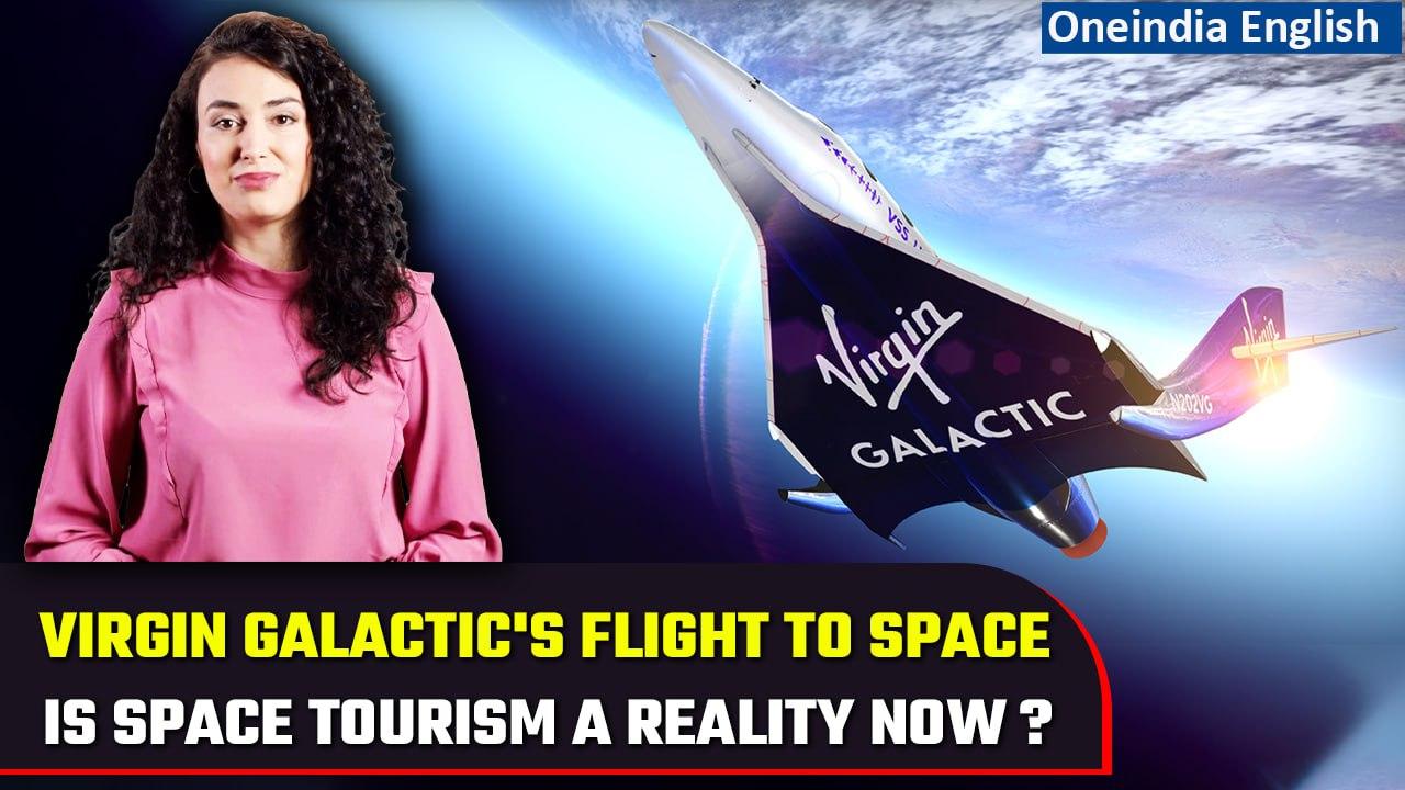 Virgin Galactic launches tourists to the edge of space for1st time |Indepth With ILAI Oneindia News