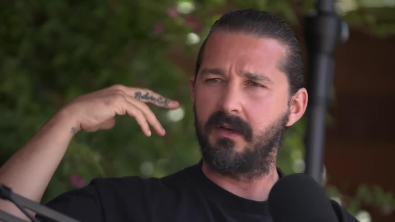 Shia LaBeouf talks about making amends for the rest of his life with Jon Bernthal