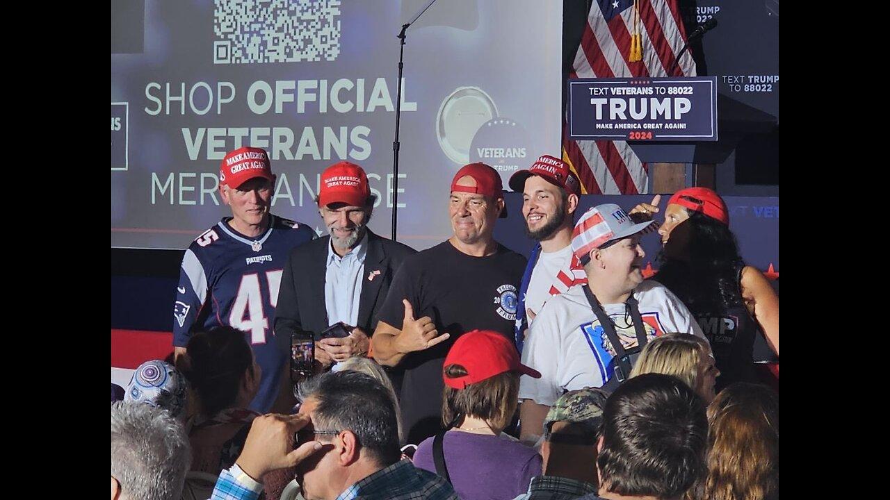 🇺🇸 THIS IS HOW THE REAL PRESIDENT IS  WELCOMED TO NEW HAMPSHIRE🇺🇸