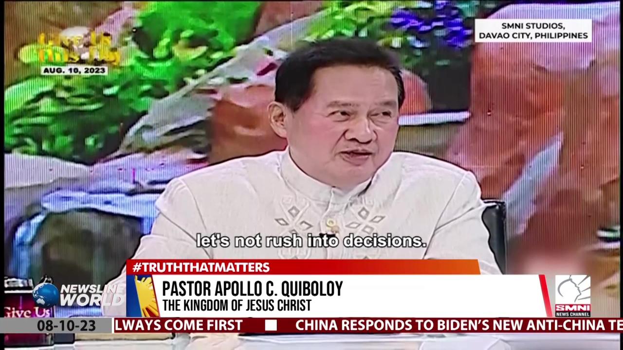 Pastor ACQ defends VP Duterte on confidential funds of DepEd and OVP
