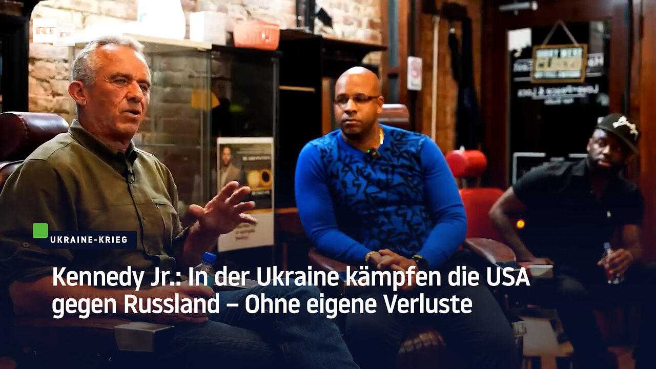 Kennedy Jr.: In der Ukraine kämpfen die USA gegen Russland – Ohne eigene Verluste