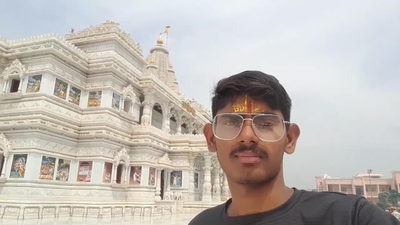 Prem temple vrindavan mathura in India - One News Page VIDEO