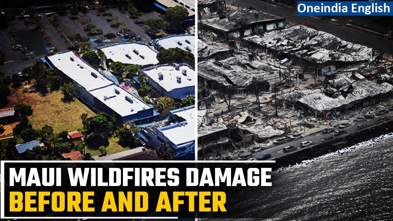 Hawaii Maui Wildfires Maps and images reveal One News Page VIDEO