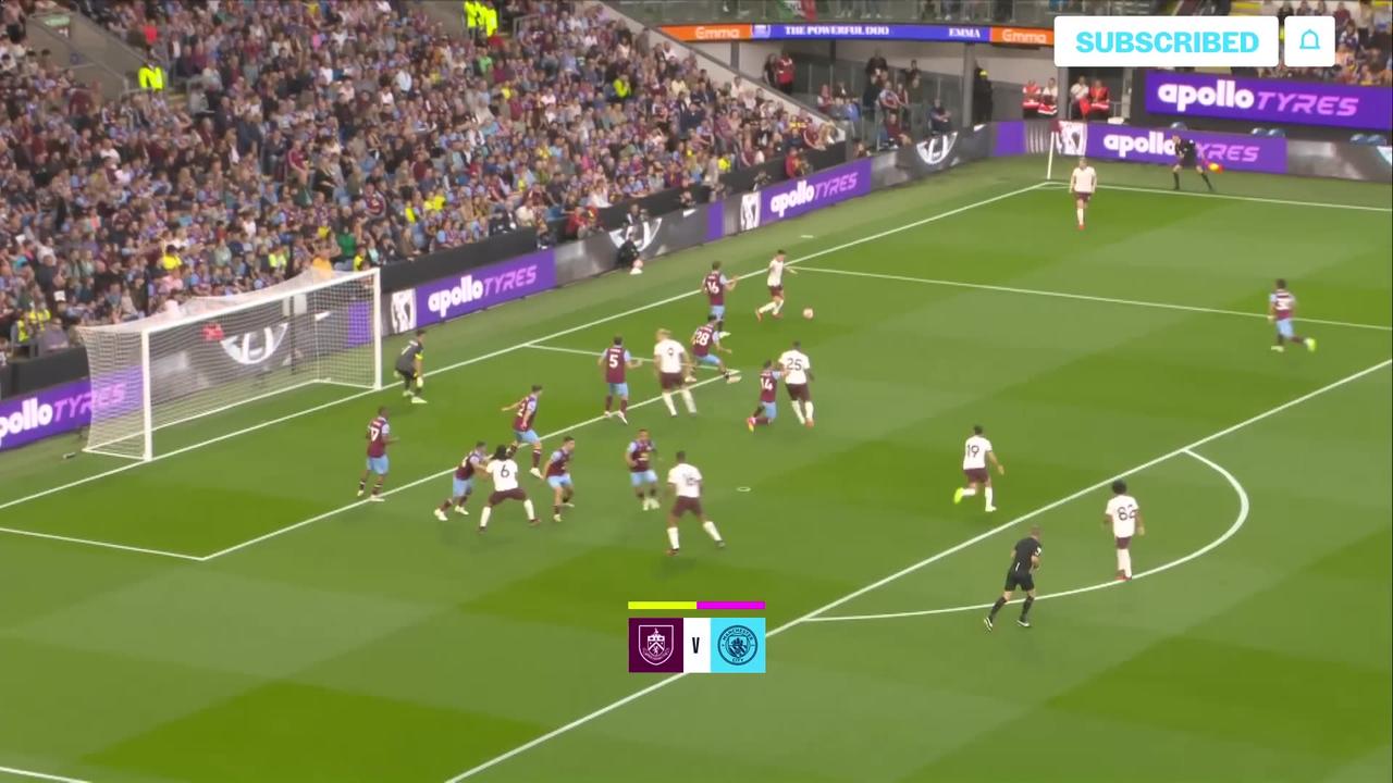 Man City vs Burnley match highlights