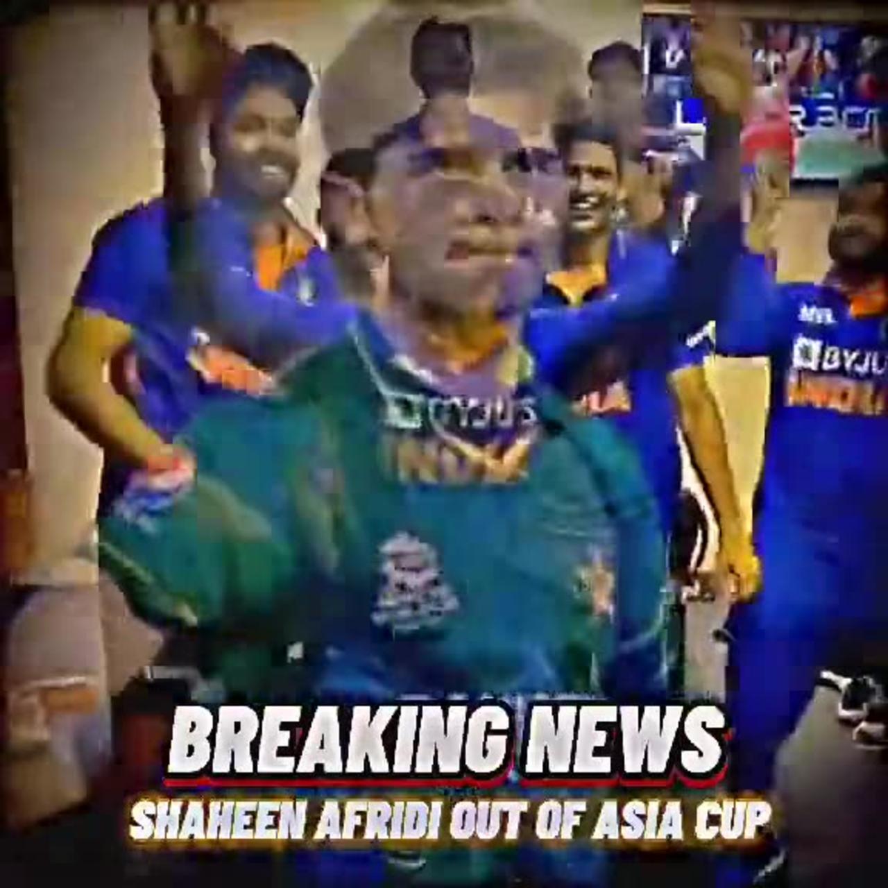 Shaheen Afridi Out Of Asia Cup | Attitude Video