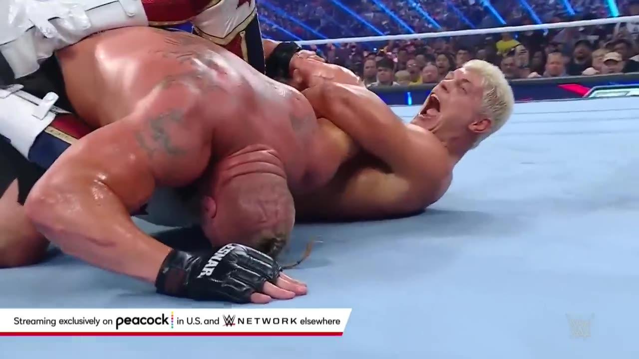 Cody Rhodes vs Brock Lesnar Summer Slam 2023