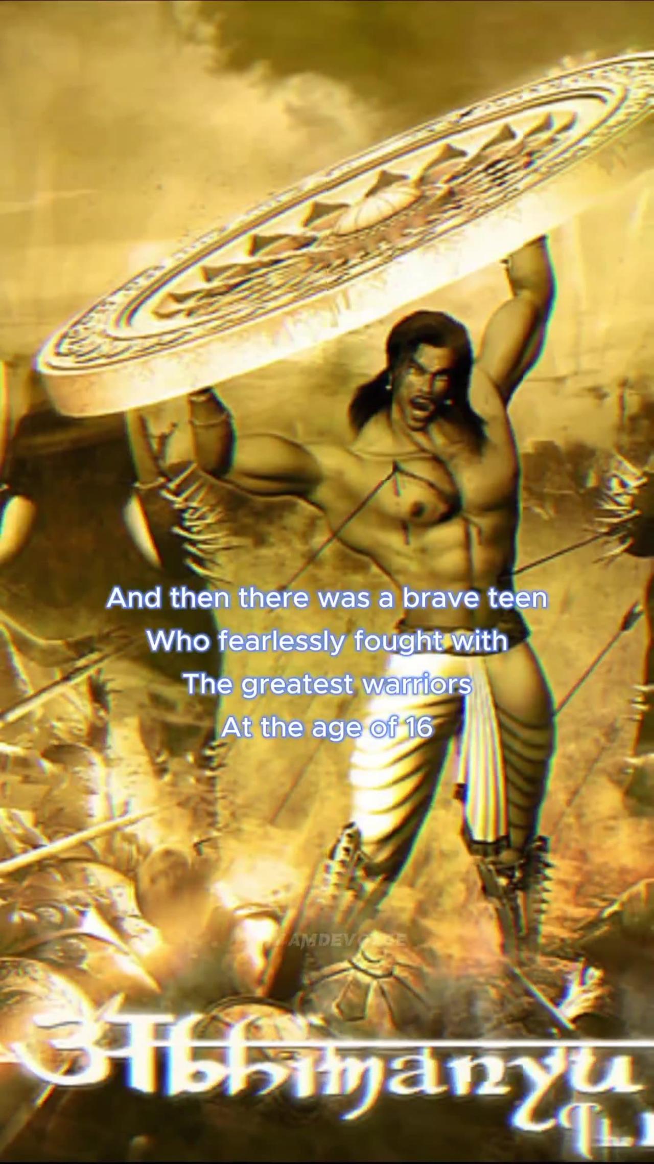 Veer abhimanyu - the Indian teen warrior ⚔️