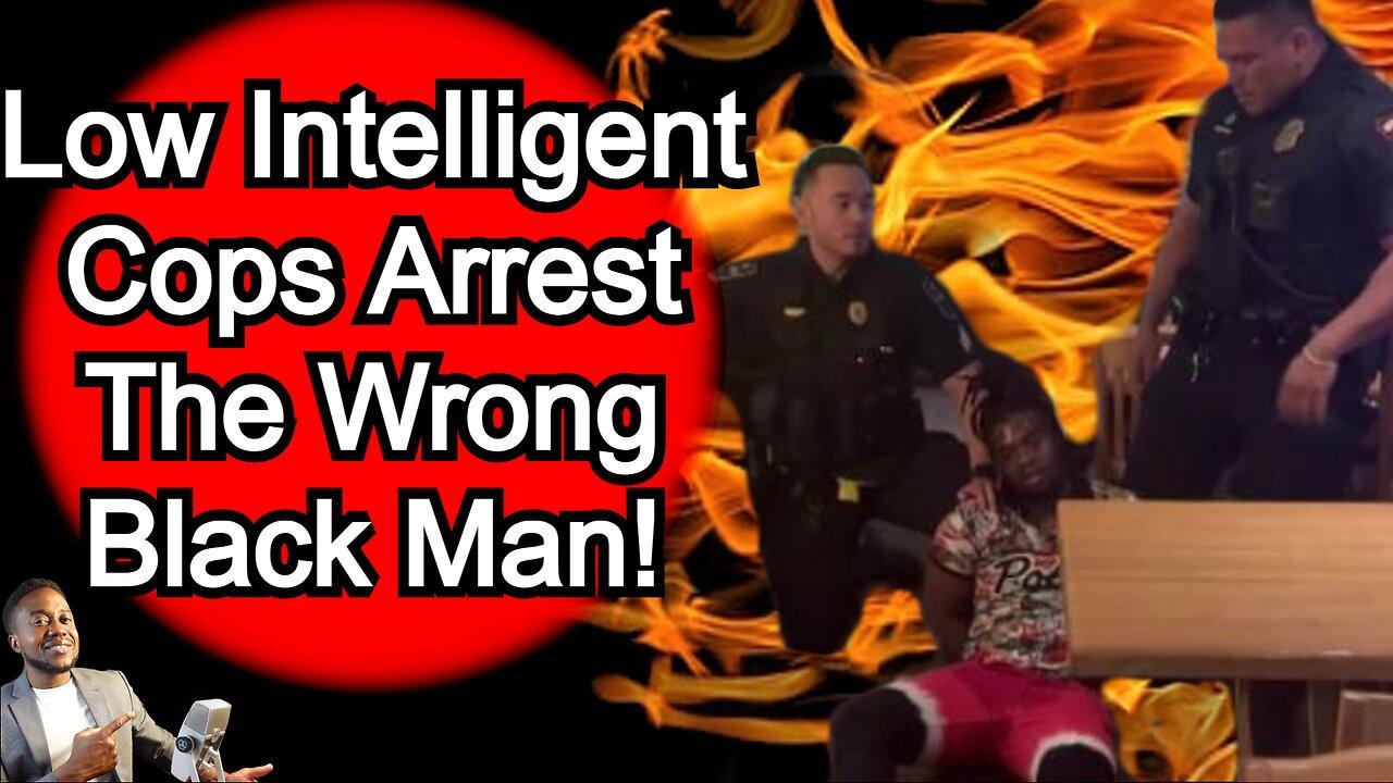 Wrong BLACK MAN Arrested by UNINTELLIGENT Police Officers in Wisconsin at Applebee's!