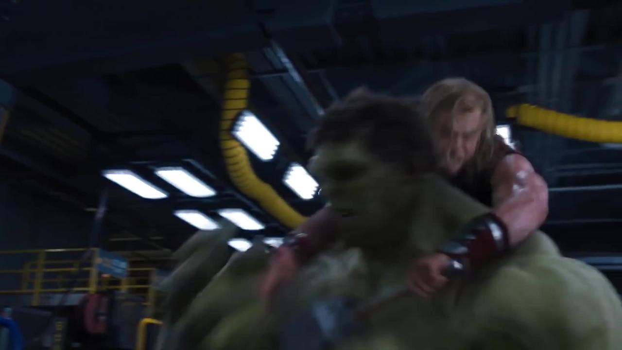 Hulk vs Thor- fight scene-The Avengers (2012) Movie Clip HD