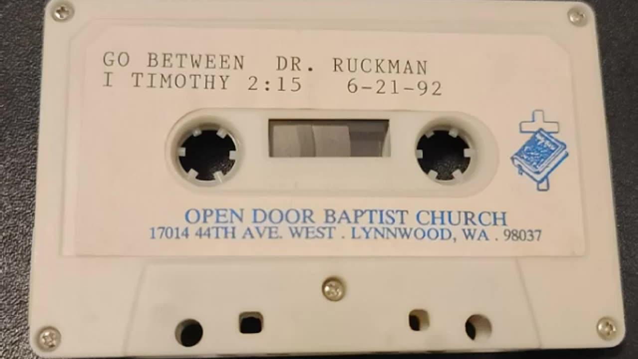 Dr Ruckman The Tempter 1611 KJV AV - One News Page VIDEO