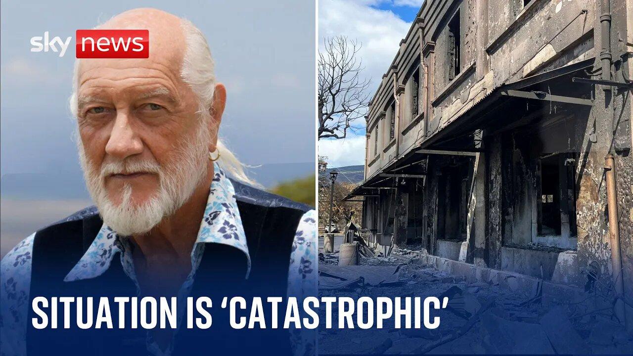 'Town of Lahaina is no more': Mick Fleetwood's restaurant destroyed in Hawaii wildfires