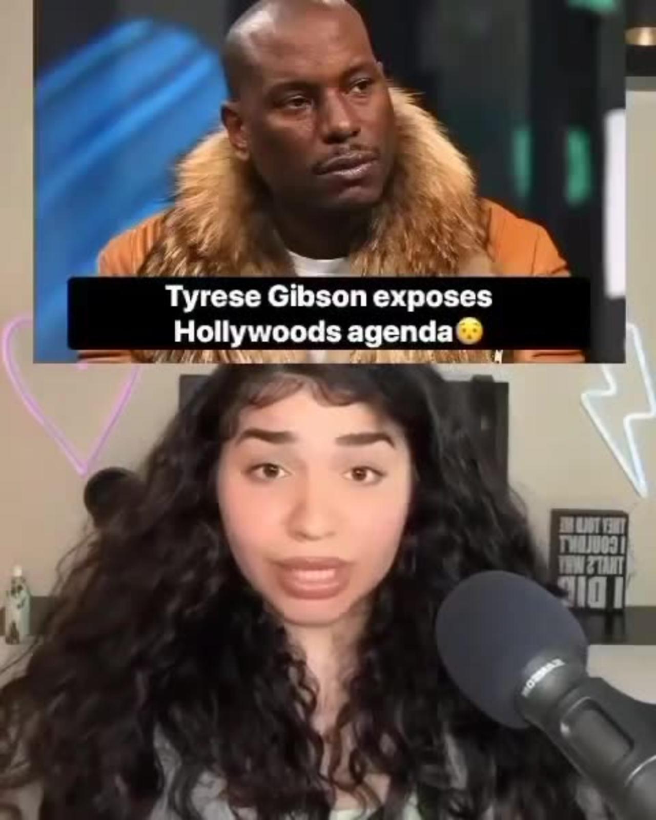 Tyrese Gibson Expose Woke Hollywood Agenda