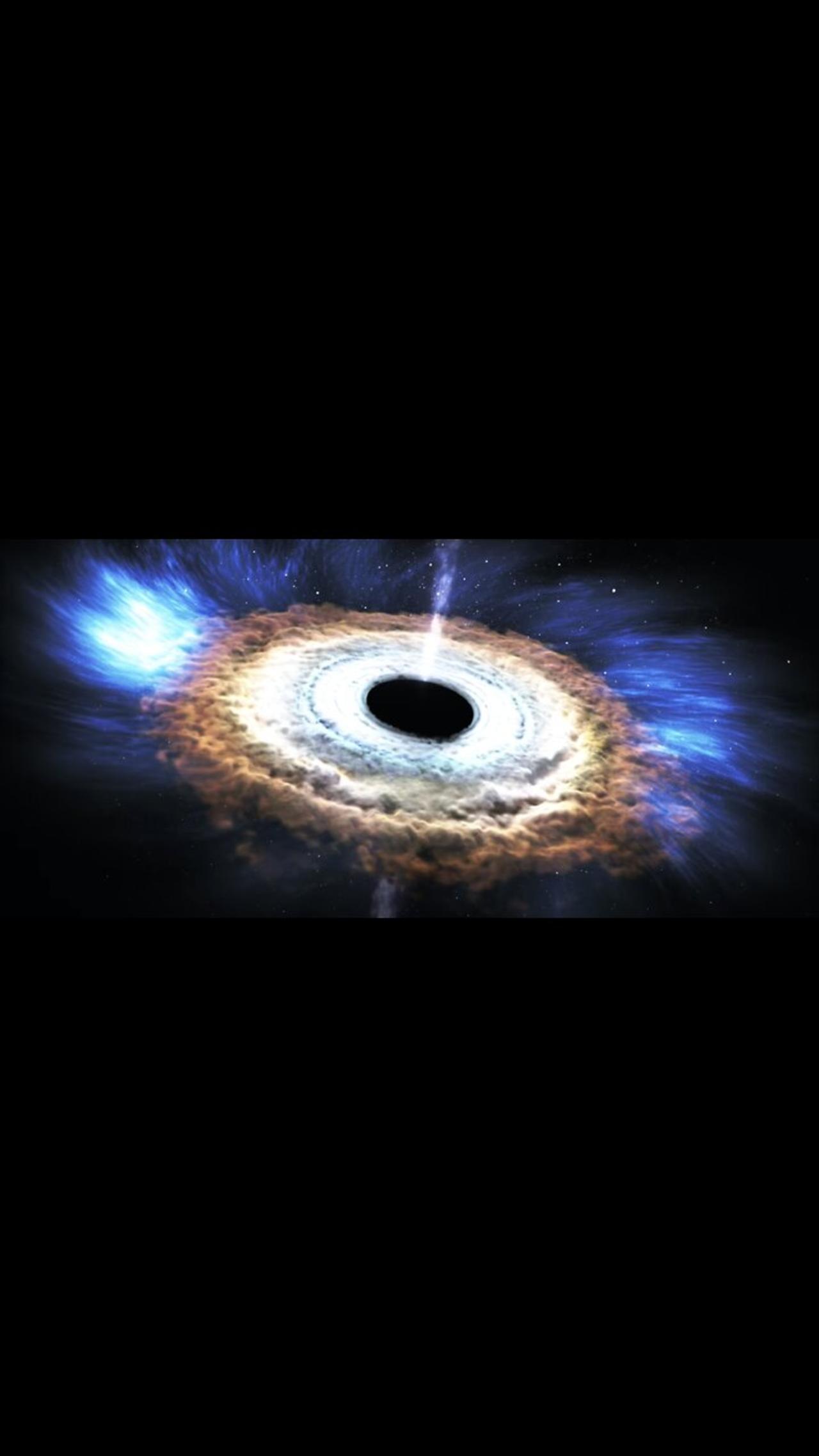 NASA | Massive Black Hole Shreds Passing Star in sky
