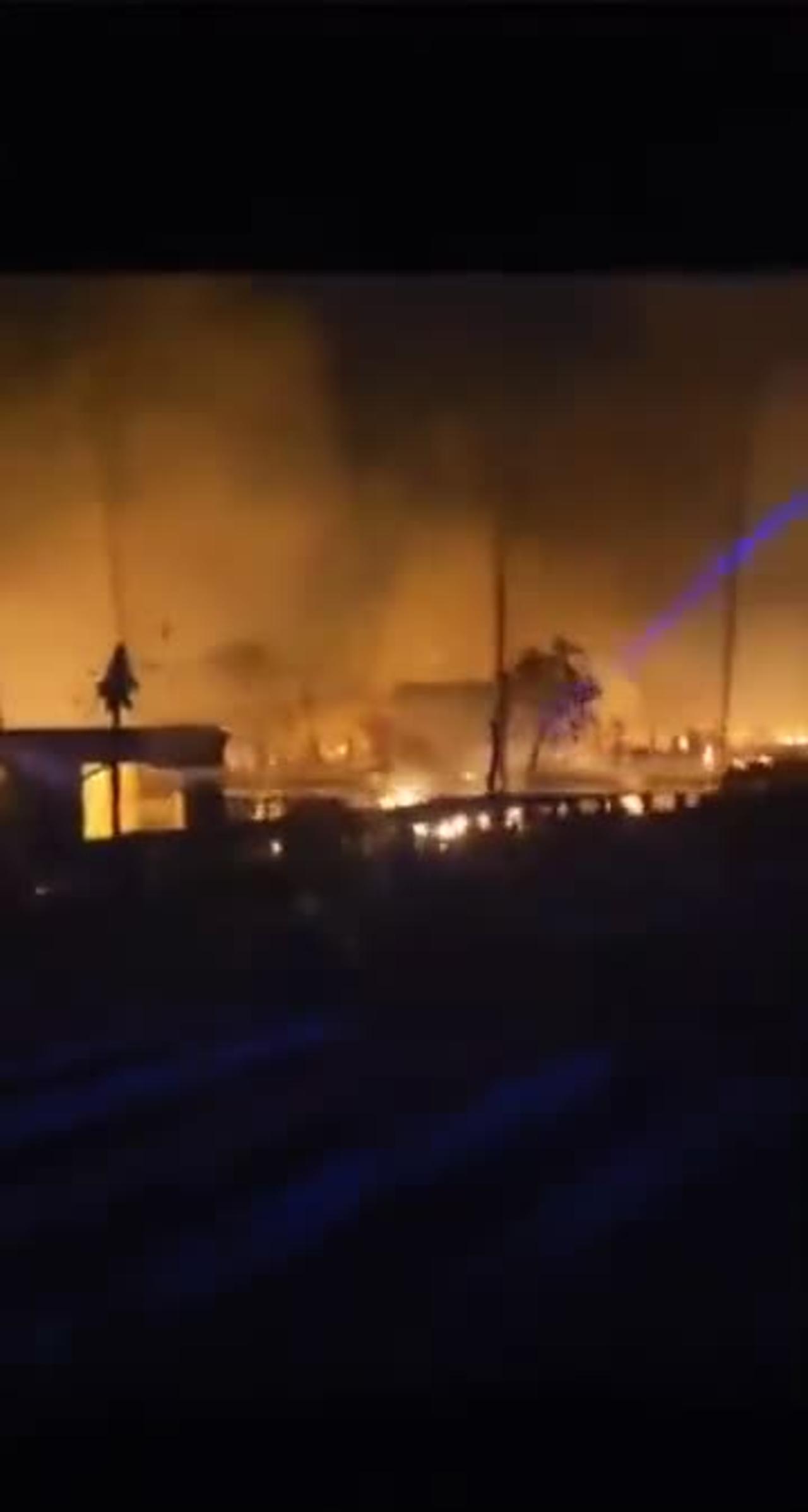 Maui Fires - Into the Water