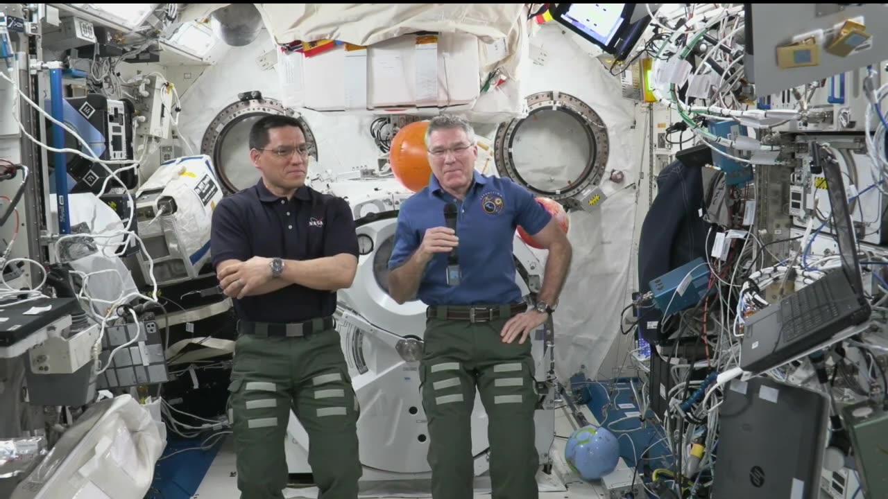 "Connecting Worlds: Expedition 69 Crew Responds to Kingfisher Student Questions"