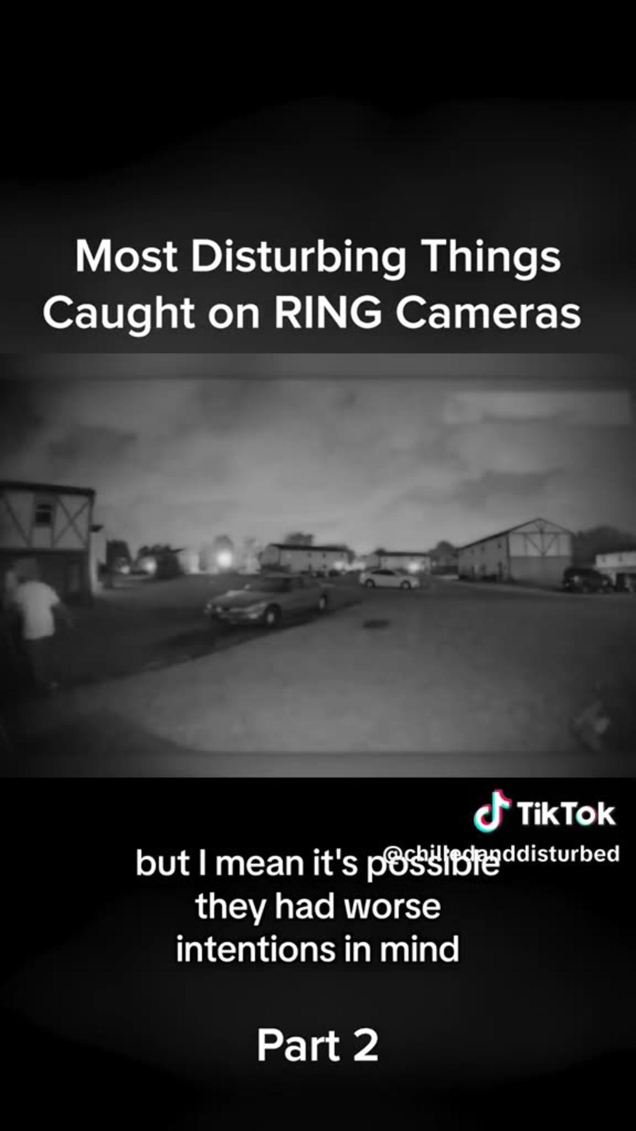 Chilling and disturbing things caught on ring doorbell