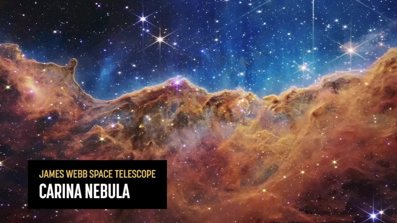 FIRST VIDEO FROM JAMES WEB SPACE TELESCOPE.