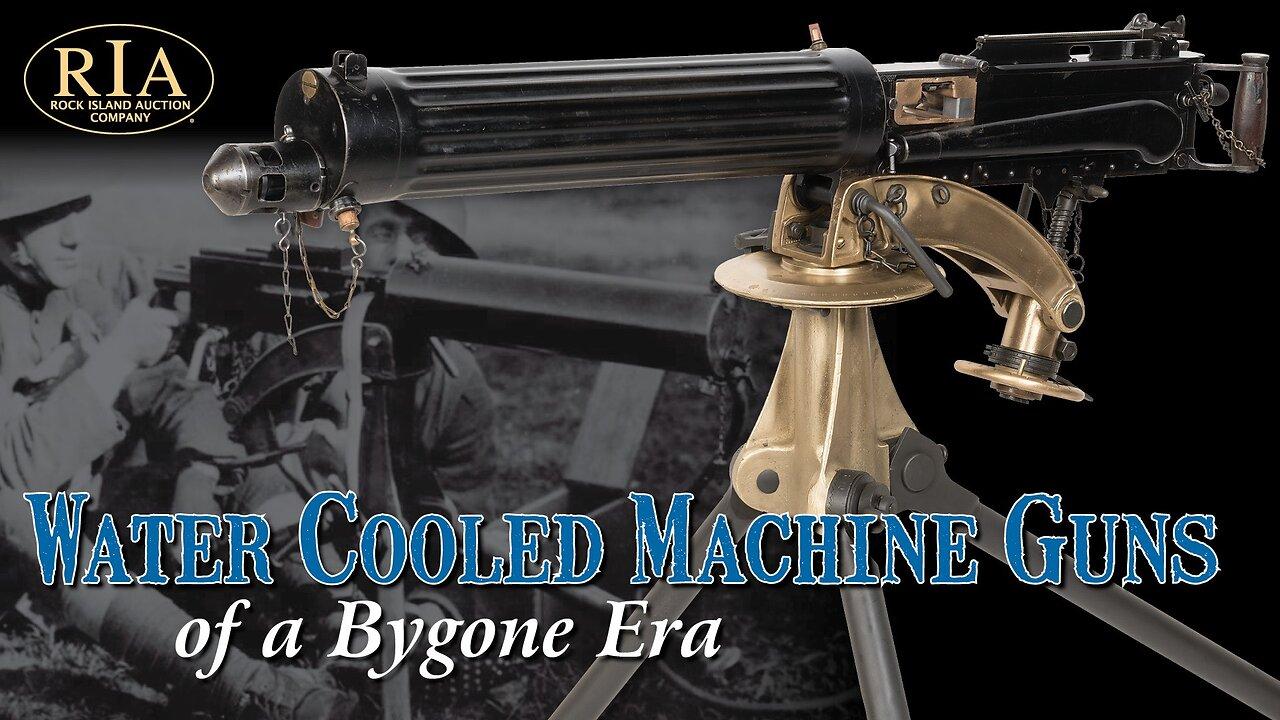 3 Classic Water Cooled Machine Guns One News Page VIDEO