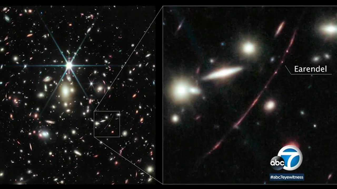 telescope spots cosmic question mark in deep space