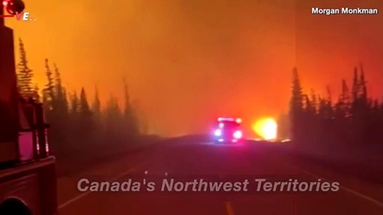 Wildfires Ravage Canada’s Northwest Territories Forcing a State of Emergency and Evacuations