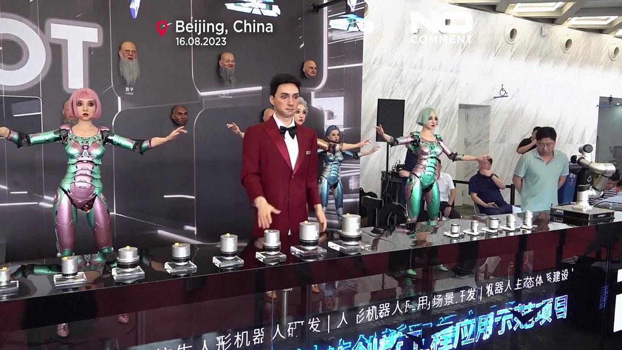 Watch: Robots steal the show as China displays its latest tech breakthroughs
