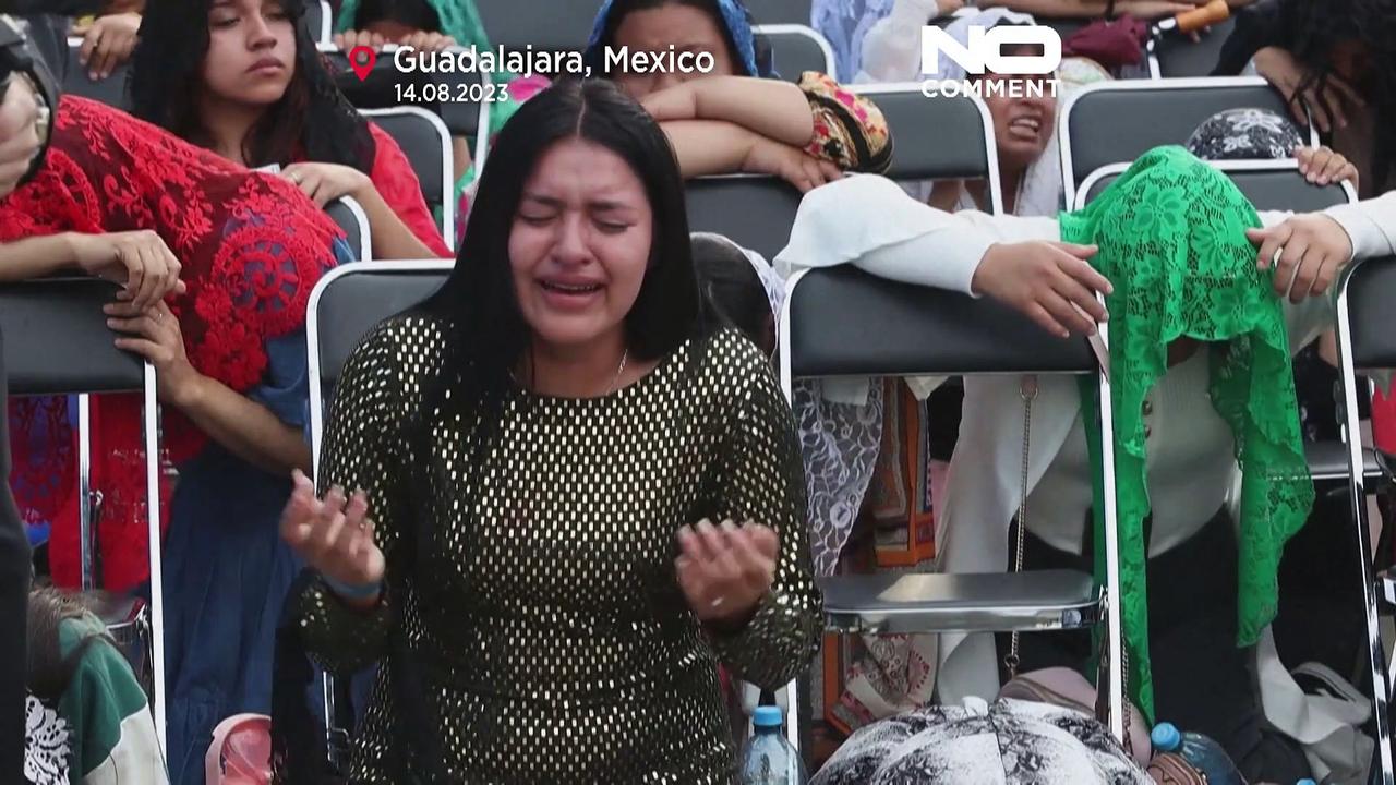 Watch: Luz del Mundo followers shed tears for their imprisoned leader