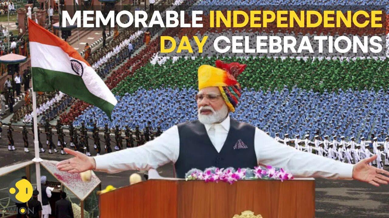 Independence Day 2023: Indian PM Modi shares memorable I-Day moments of celebrations | WION