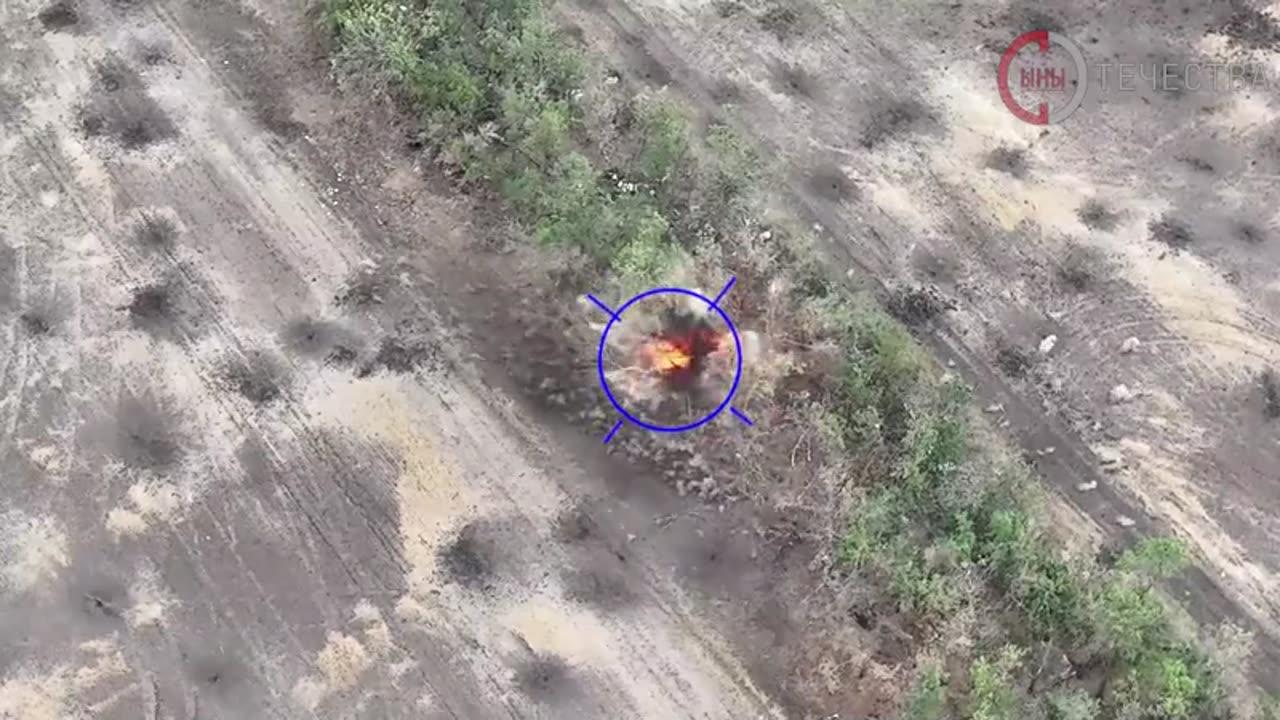 Artillerymen of the 123rd brigade of the Southern Group of Forces destroy AFU in the Seversk