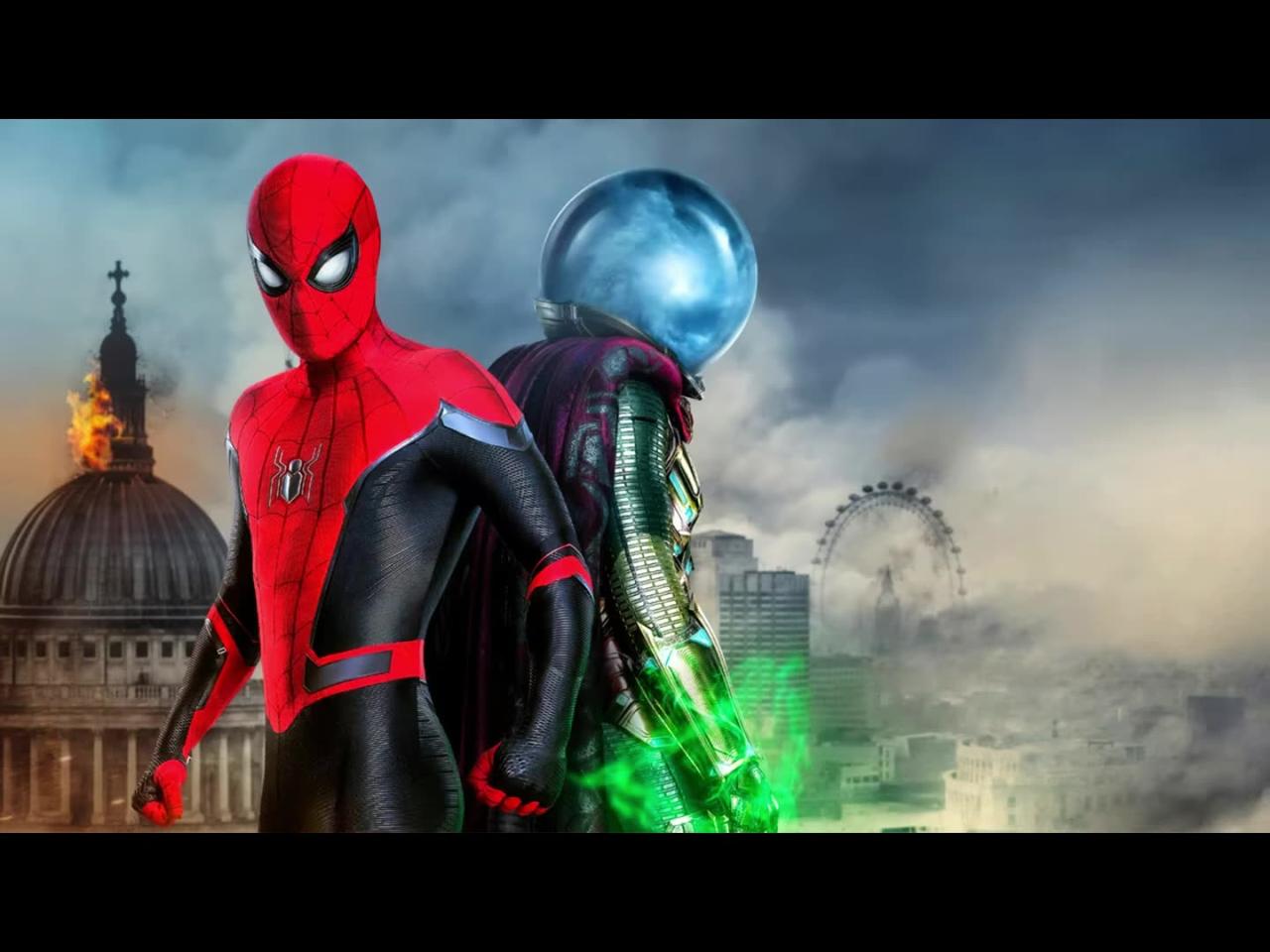 Spideman vs Mysterio Spiderman No Way Home