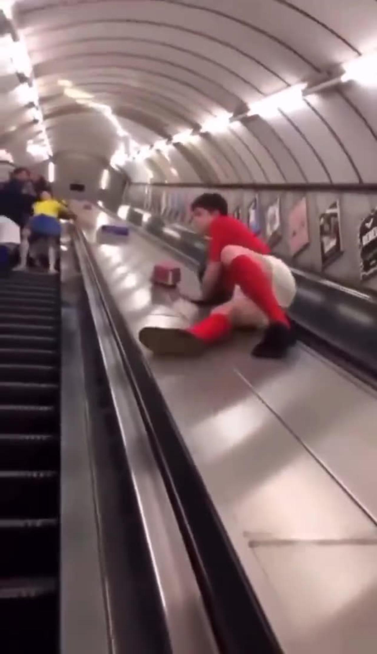 Boy fell from stair😂😂 #funny #funnyvideo