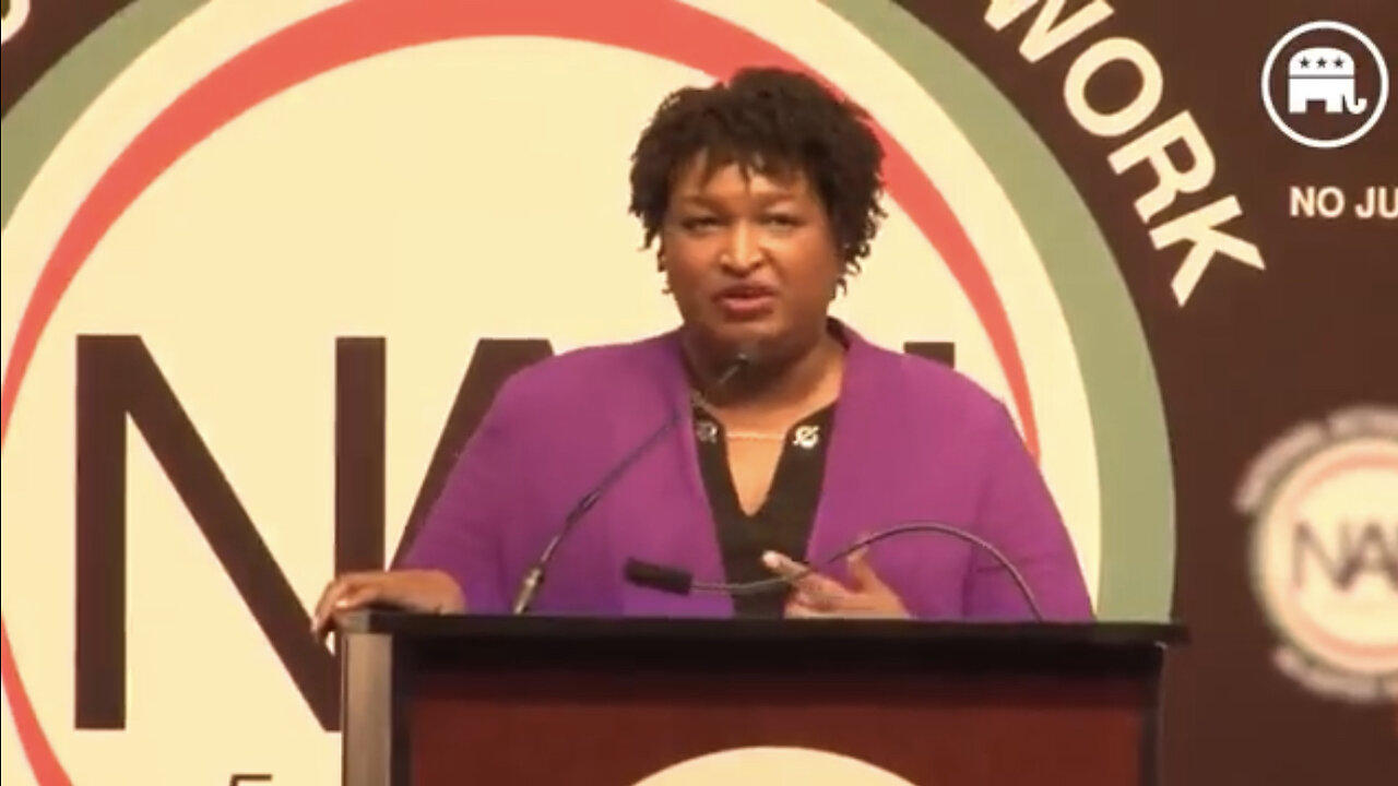 Watch  Stacey Abrams denying the results of her 2018 election loss. Will she he Indicted ?