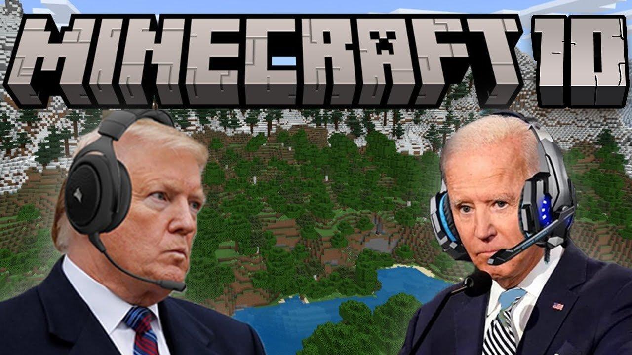 Donald Trump Plays Minecraft With Other Presidents Part 10