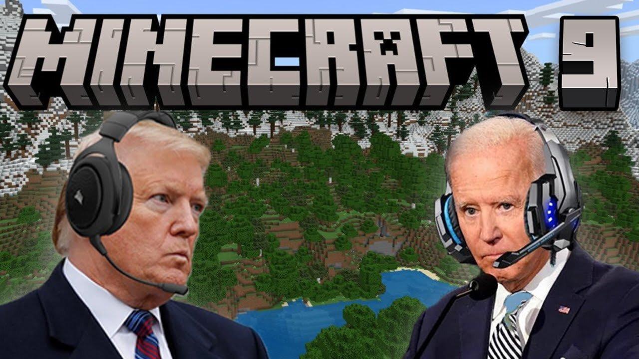 Donald Trump Plays Minecraft With Other Presidents Part 9