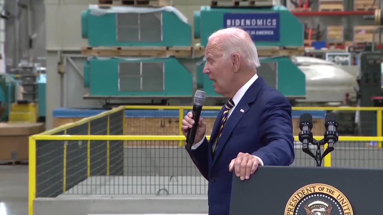 Bumbling Biden Makes Up RIDICULOUS Story About Watching Bridge Collapse