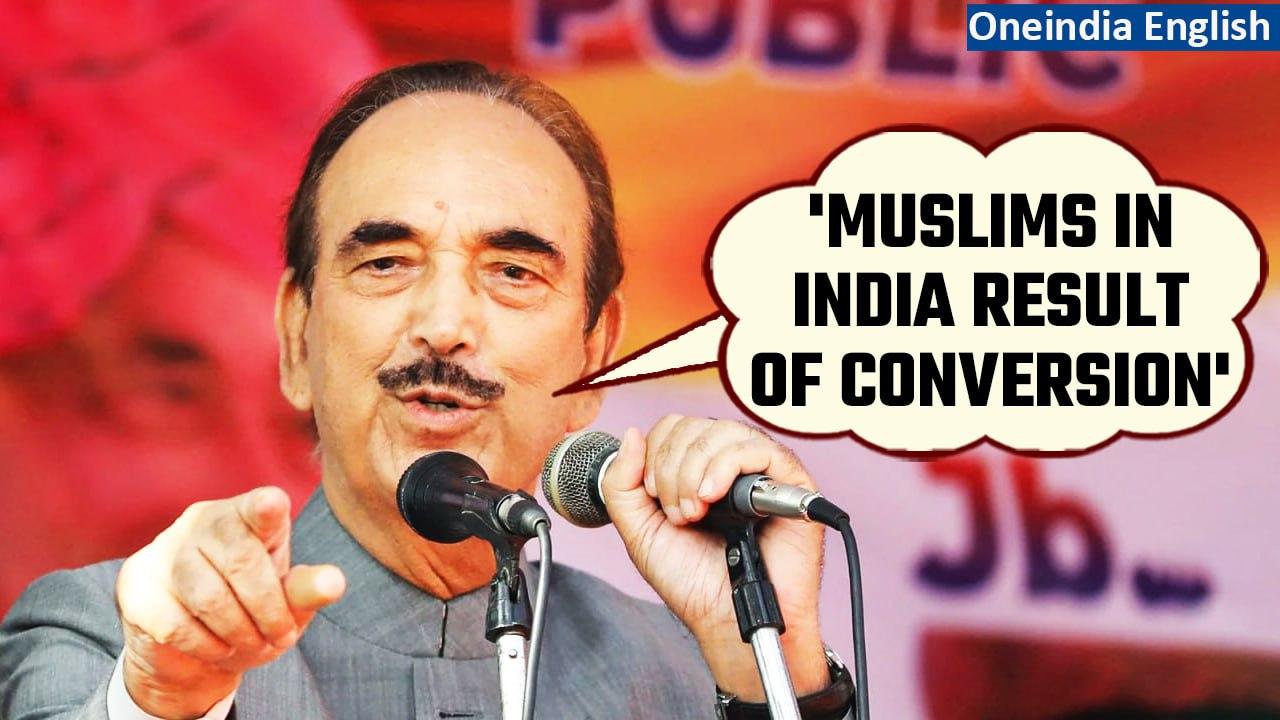 Former Congress leader Ghulam Nabi Azad's take on Indian Hindus & Muslims | Oneindia News